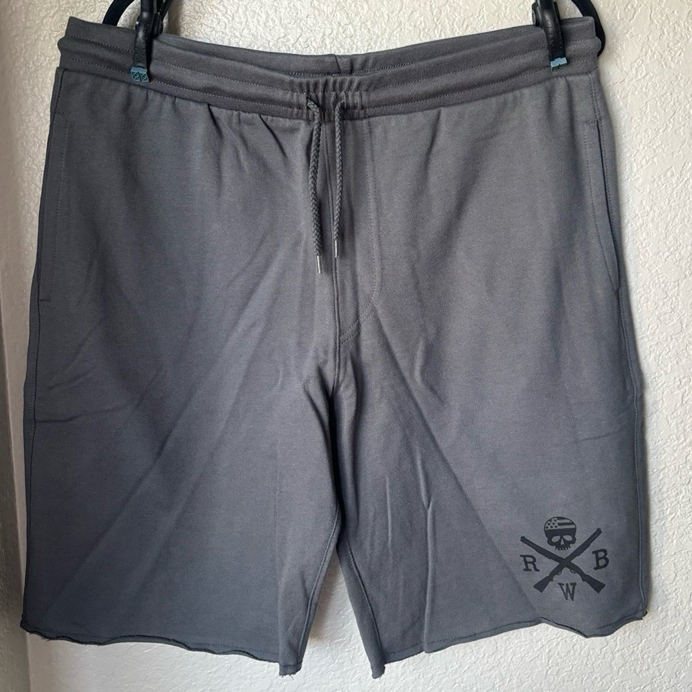 RWB Men's XL Elastic Waistband 100% Cotton Shorts